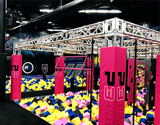 /USA Space-Themed Trampoline Park Indoor Equipment